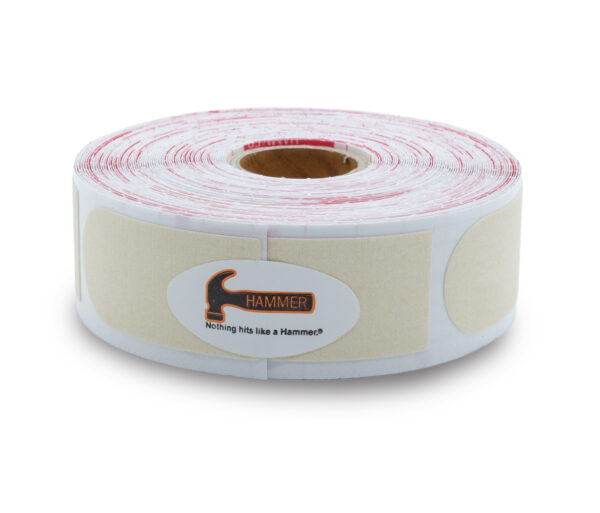 Hammer Insert Tape 1" White - 250 Piece Roll